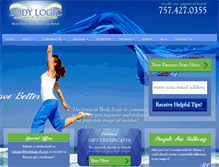 Tablet Screenshot of bodylogicvb.com